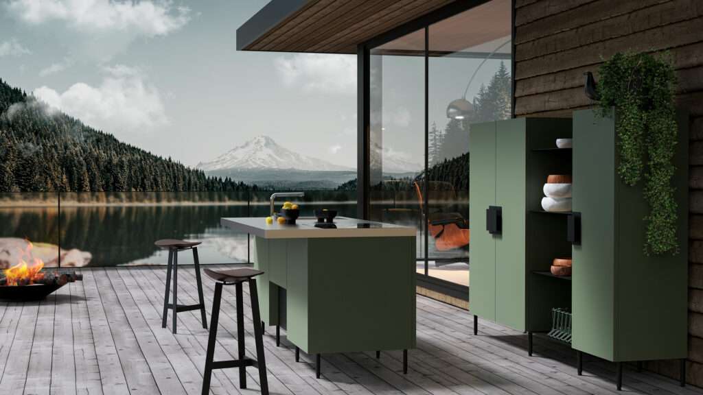 The New Àtria Outdoor Kitchen by Abimis