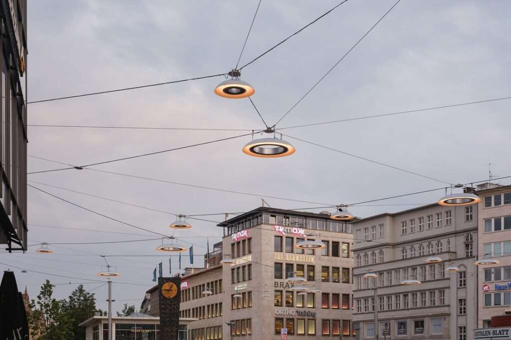 Jahnplatz Bielefeld lighting design