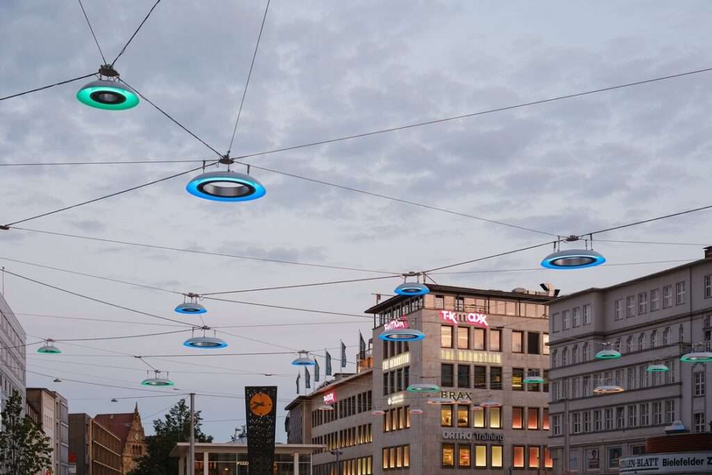 Jahnplatz Bielefeld lighting design