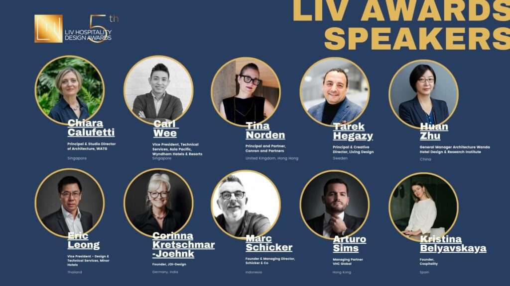 LIV Hospitality Design Awards Brings Top Designers to Shanghai – Speakers Announced