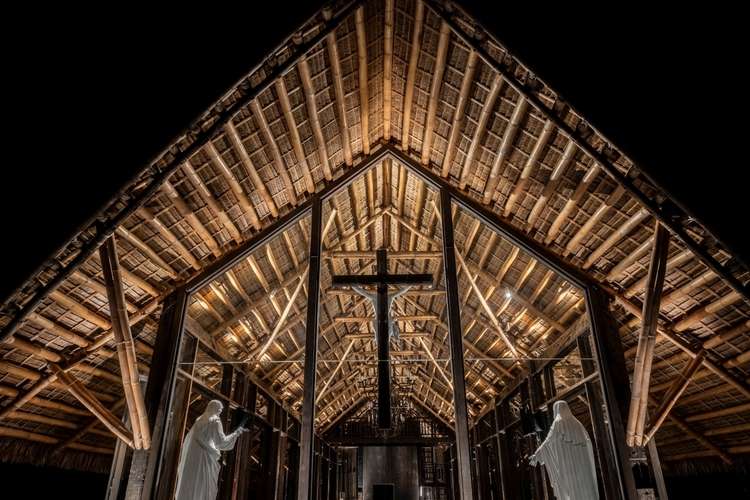 Tayap chapel lighting design by CSLDI