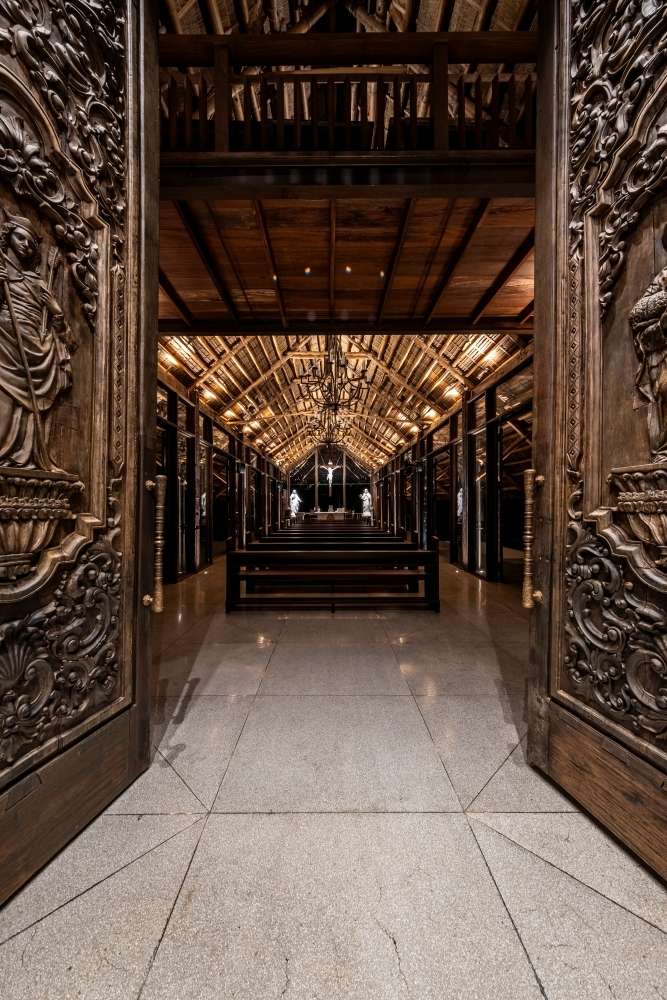 Tayap chapel lighting design by CSLDI