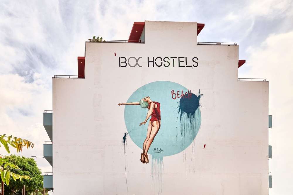 The Boc Beach hostel Palma de Mallorca