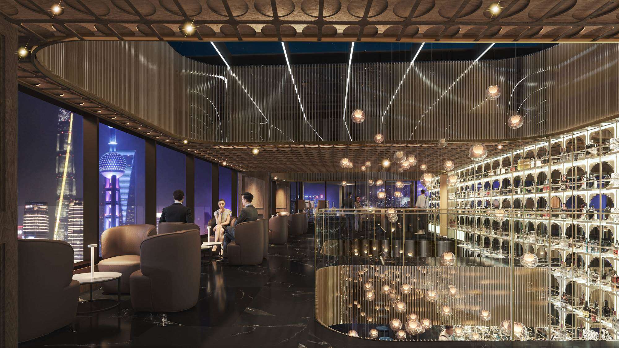 Sailing Palace - Bund Hyatt Hotel Renovation - Shanghai, China. GALA ARCHITECTS with L22.