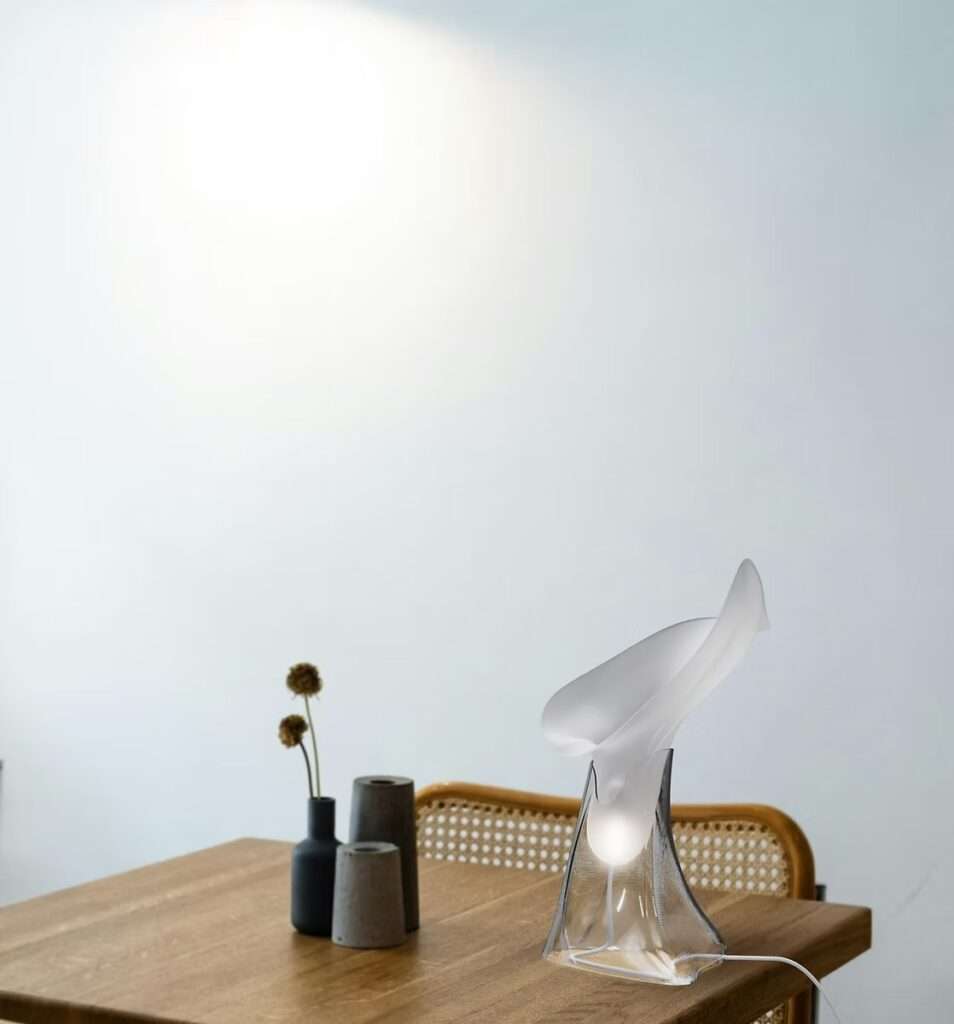 The Fiora lamp, designed by Heesoo Park