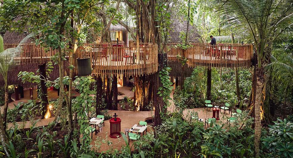 Nest Restaurant at Niyama private islands Maldives