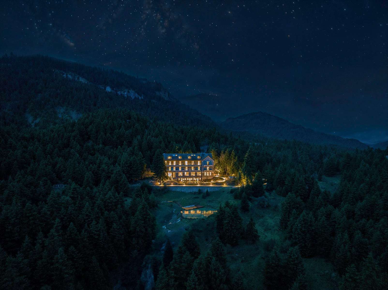 "MANNA Hotel by Eleftheria Deko & Associates Lighting Design", photo by Gavriil Papadiotis, Stavros Habakis