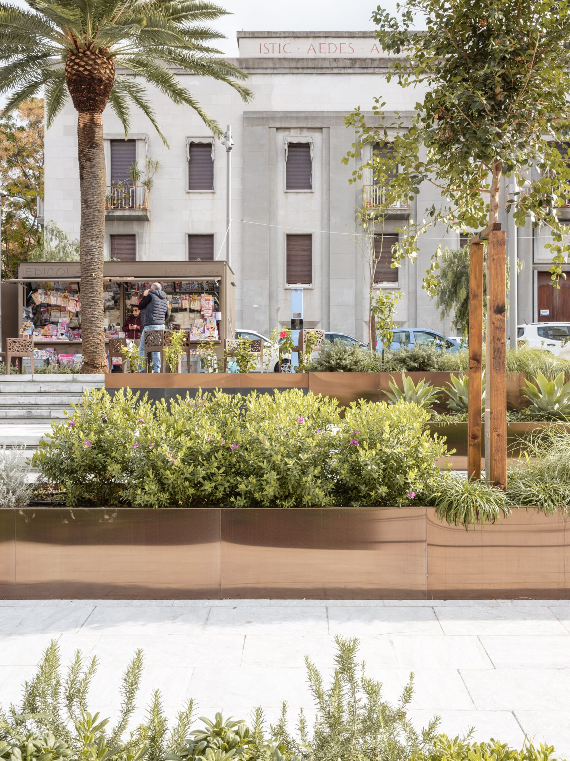 Piazza De Nava Rises From Neglect to Urban Heartbeat