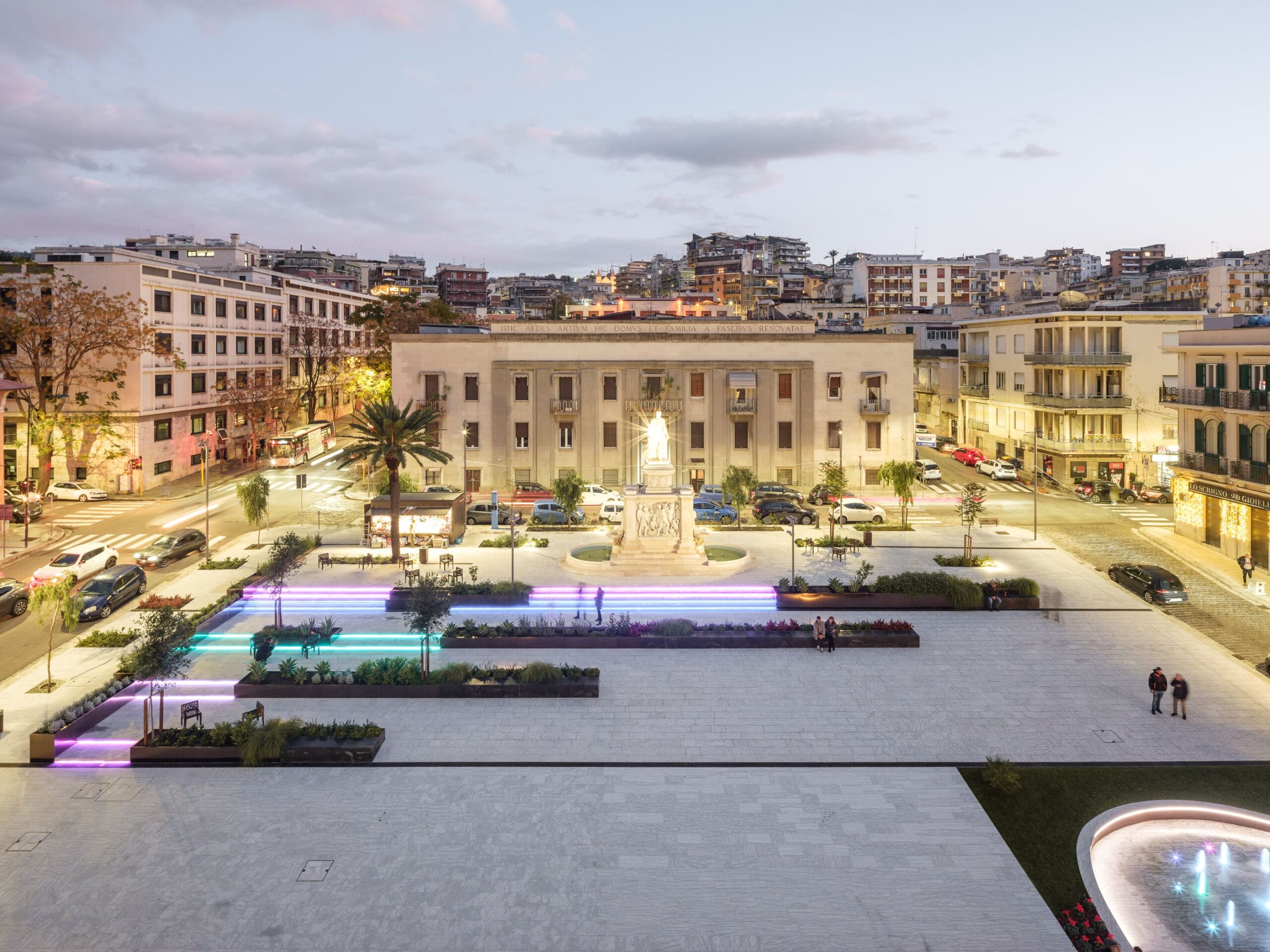 Piazza De Nava Rises From Neglect to Urban Heartbeat