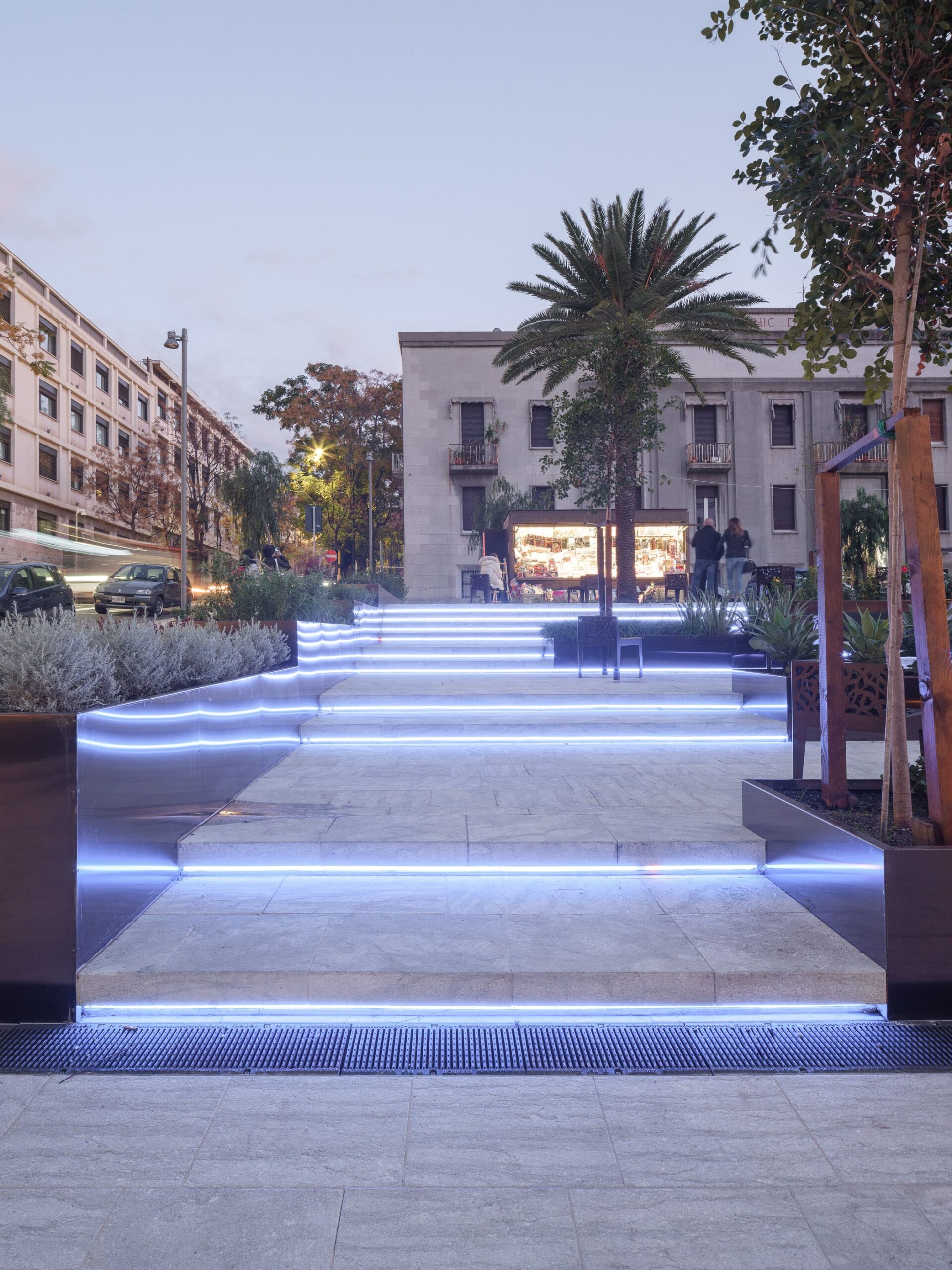 Piazza De Nava Rises From Neglect to Urban Heartbeat