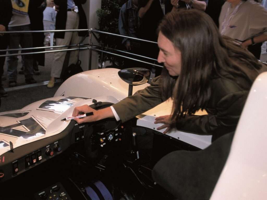 BMW Art Car #15 by Jenny Holzer (c) BMW AG