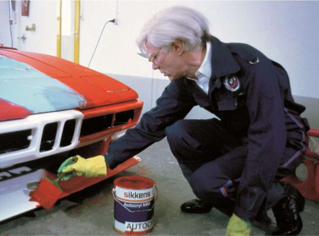 BMW Art Car #4 by Andy Warhol.