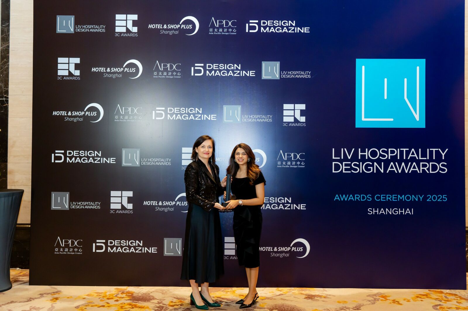 LIV Hospitality Design Awards Mark Five Years with Unforgettable Shanghai Gala