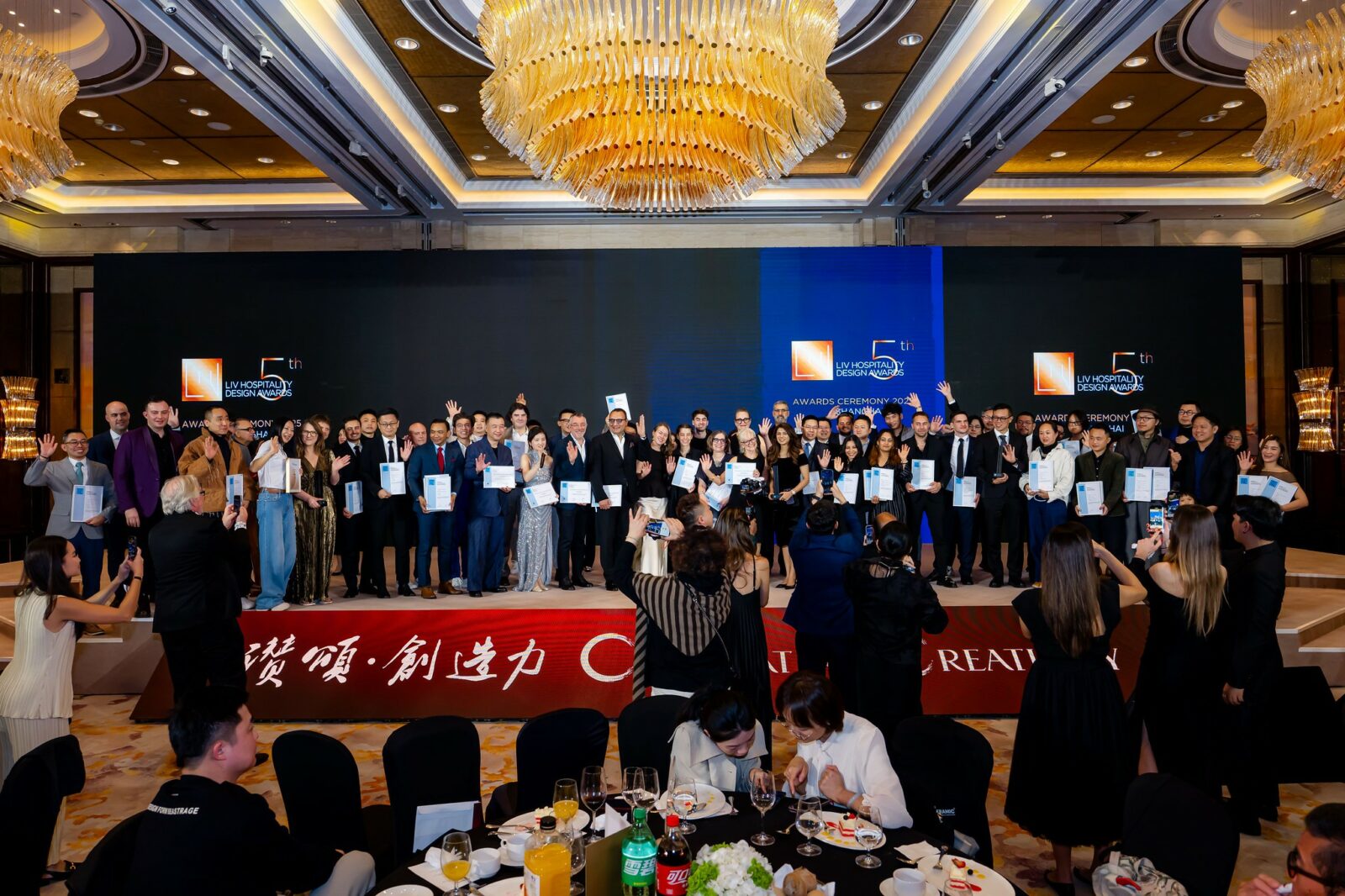 LIV Hospitality Design Awards Mark Five Years with Unforgettable Shanghai Gala
