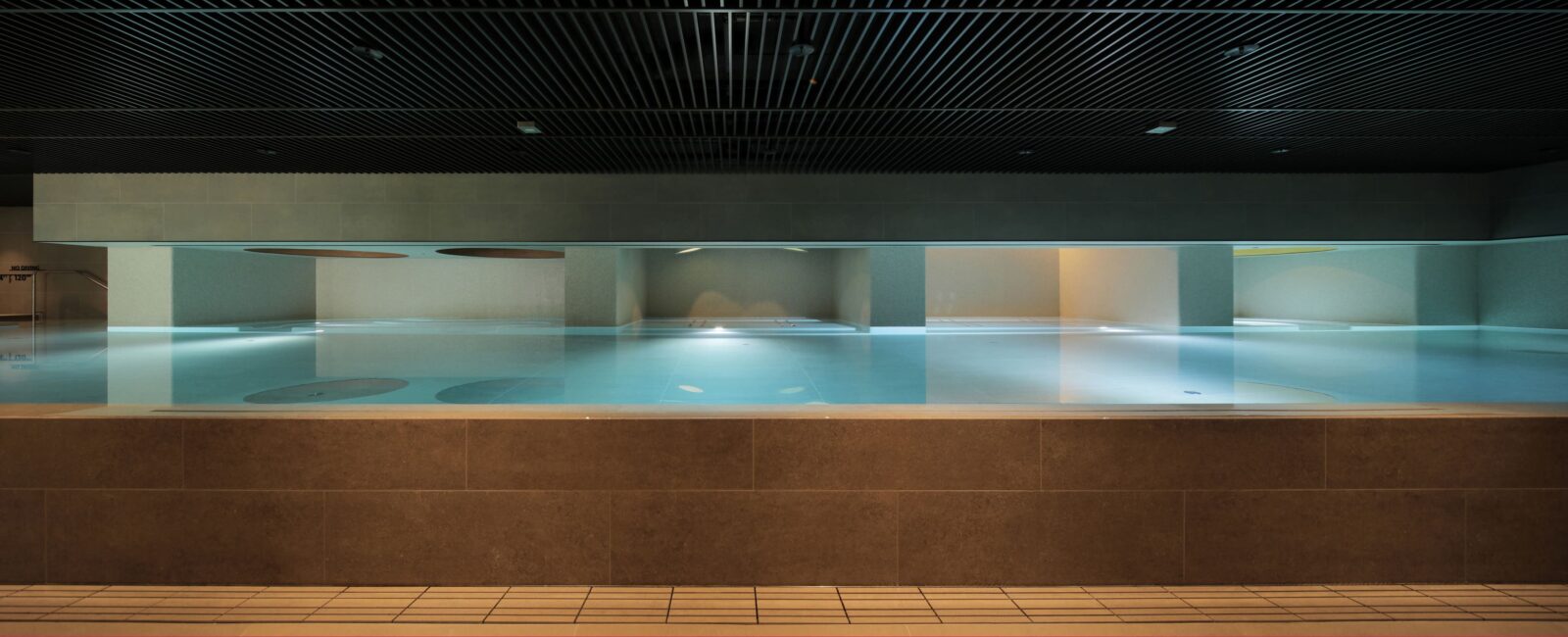 A specialized hydrotherapy feature integrated into the pool design, the underwater massage area combines targeted water jets and ergonomic seating to deliver a rejuvenating aquatic experience.