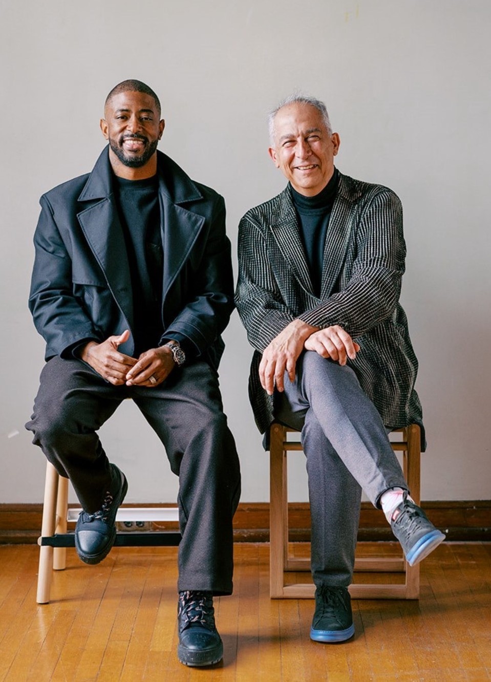 Designer Kevin Jones and Curator Enric Ruiz Geli.