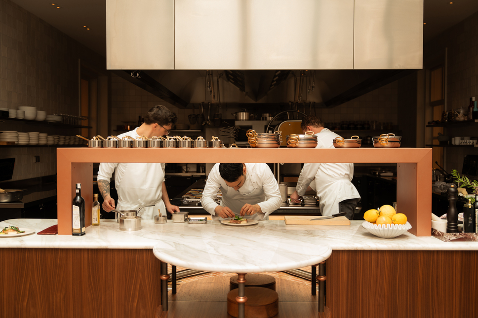Rosewood Amsterdam, Eeuwen Restaurant Kitchen
