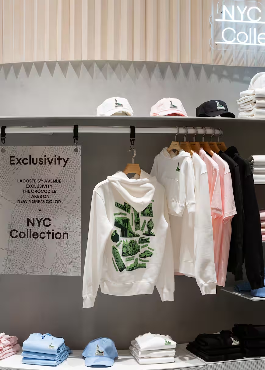 Lacoste new flagship 5th Avenue