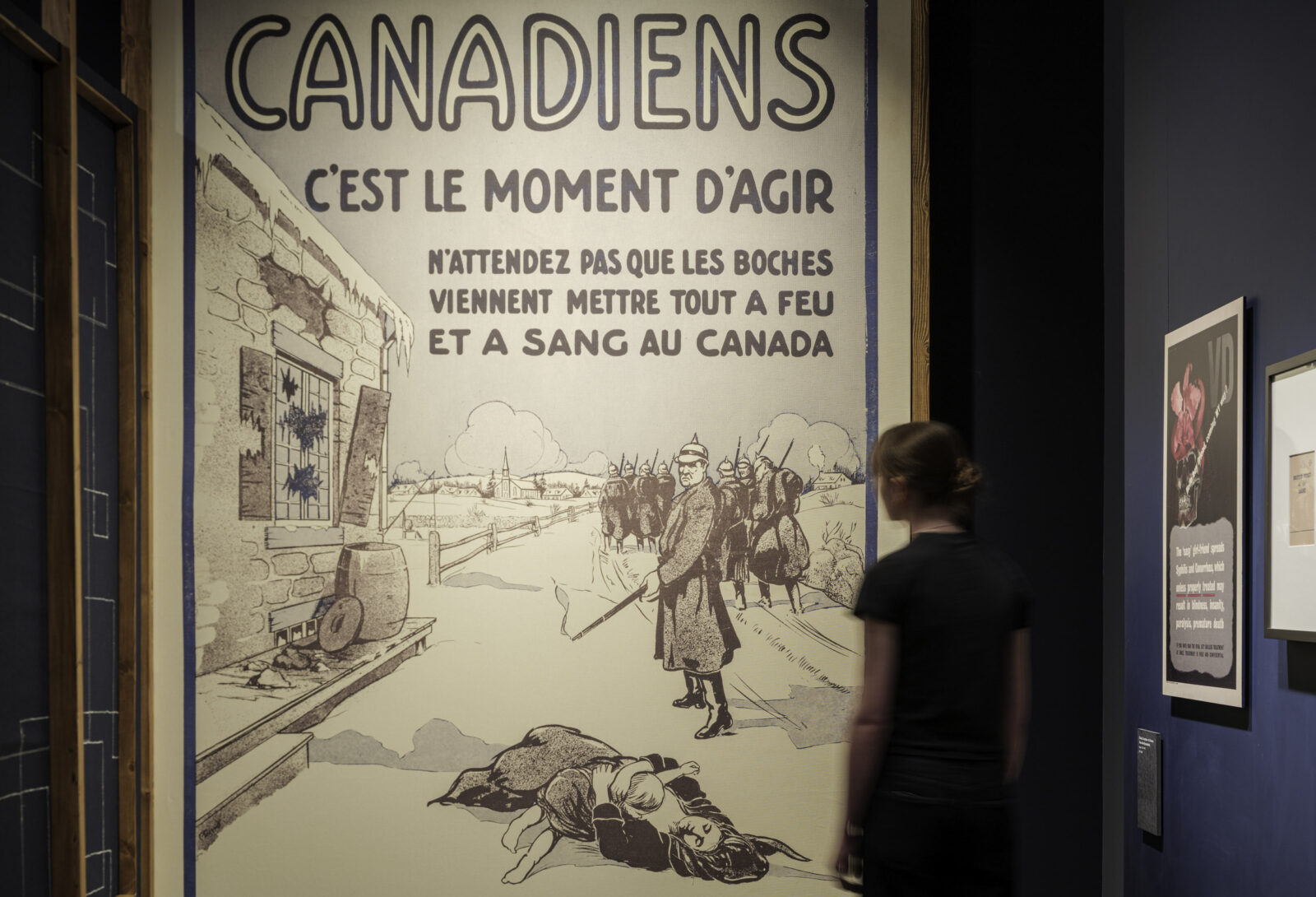 Women depicted in wartime propaganda tend to be either mothers in need of protection or dangerous seductresses