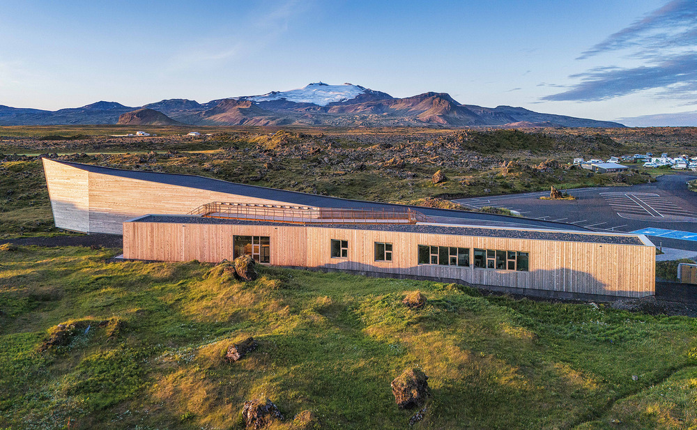 Visitor center in Iceland