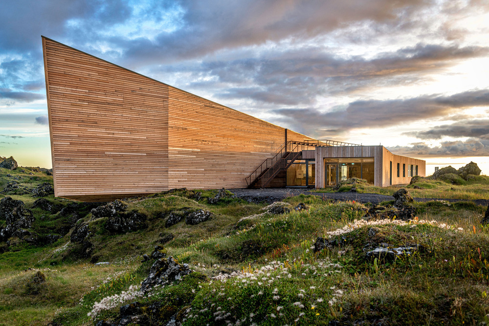 Visitor center in Iceland