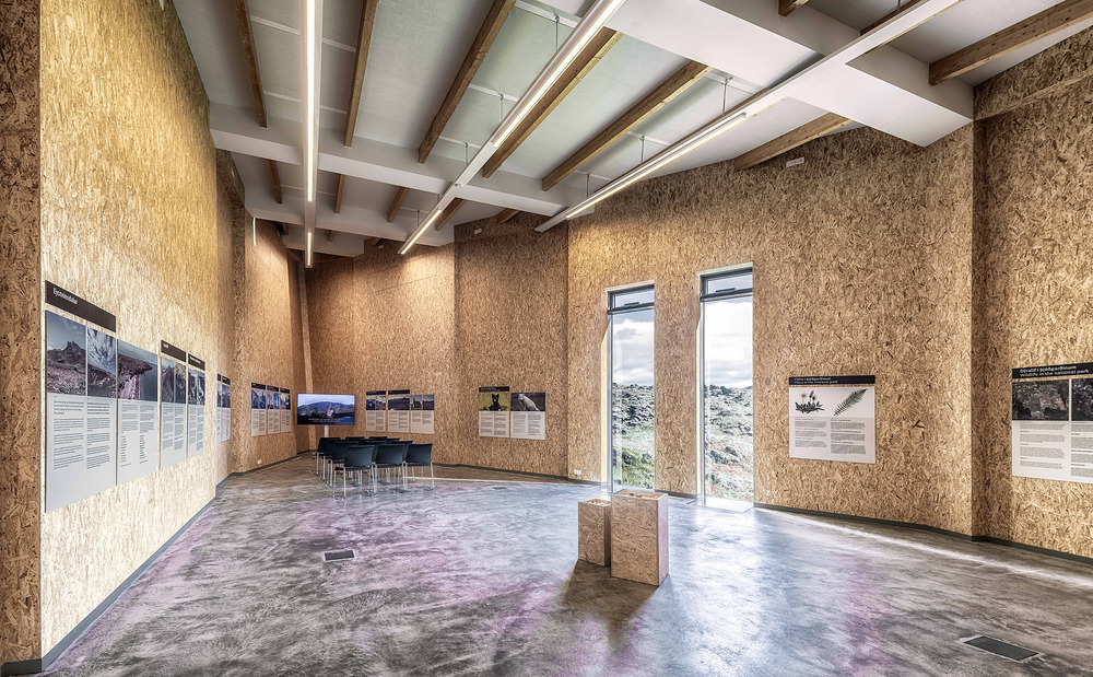 Visitor center in Iceland