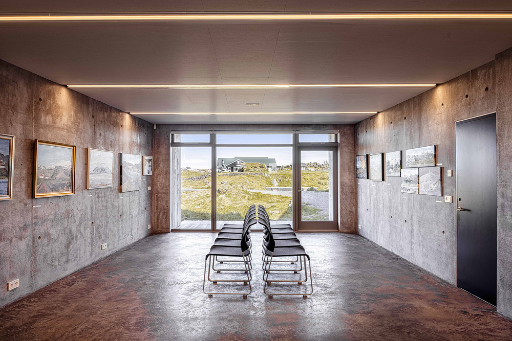 Visitor center in Iceland