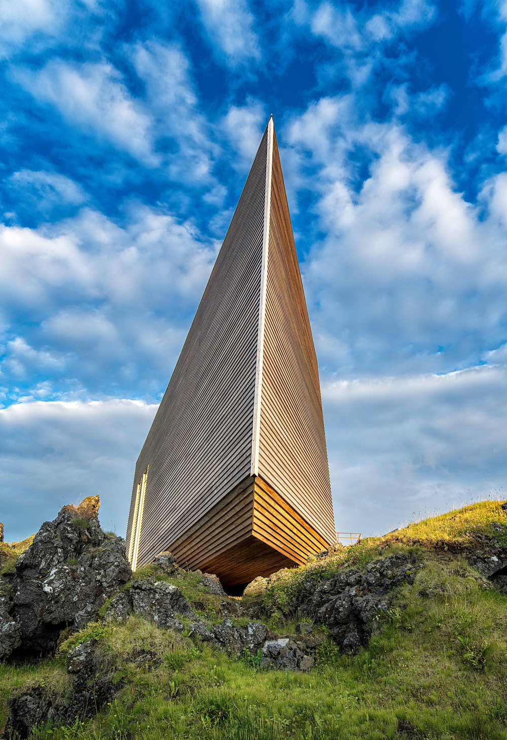 Visitor center in Iceland