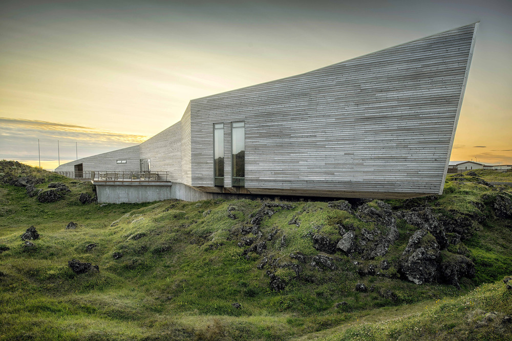 Visitor center in Iceland