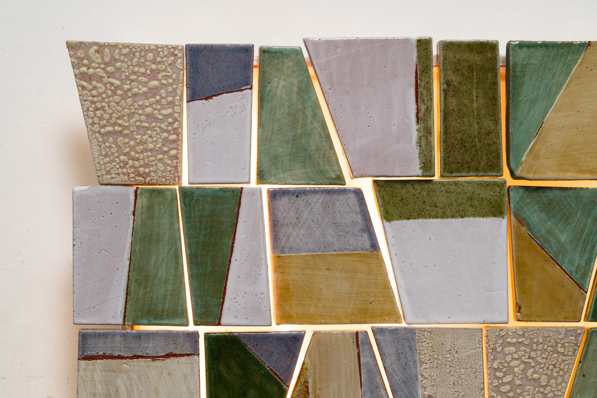 Geo Lighting by Christopher Russell Makes Ceramics Glow and Interiors Shine