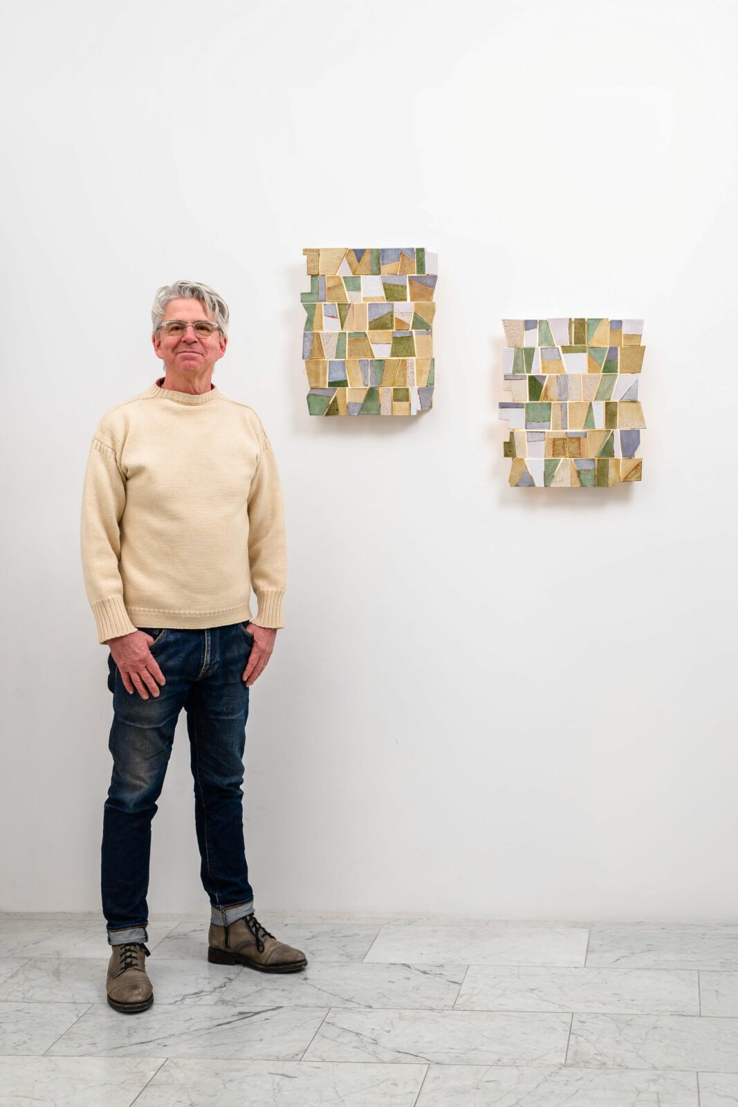 Geo Lighting by Christopher Russell Makes Ceramics Glow and Interiors Shine