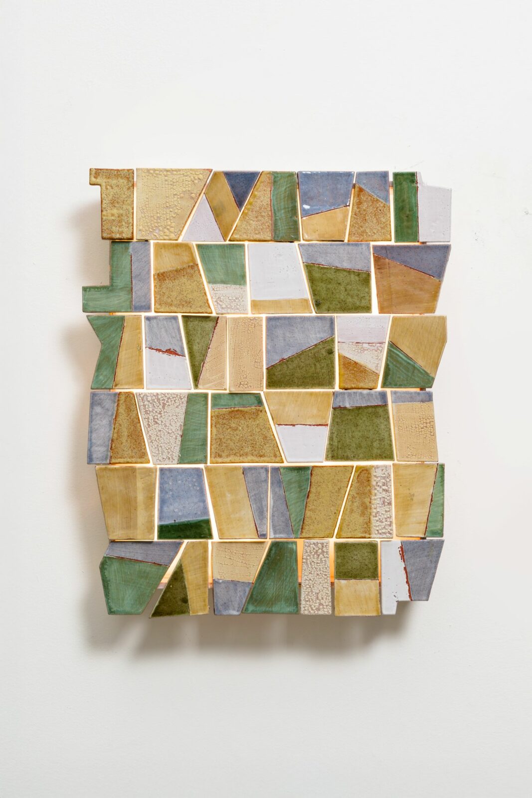 Geo Lighting by Christopher Russell Makes Ceramics Glow and Interiors Shine