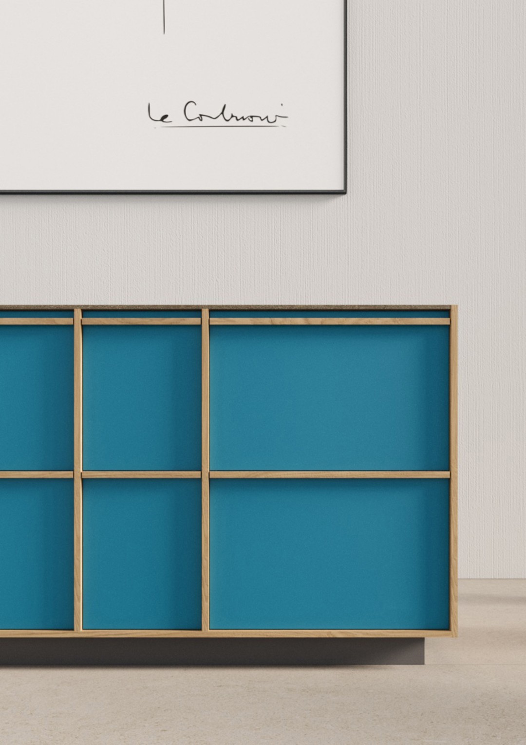 Le Corbusier Colours Make Kitchens Feel Like Art Galleries You Can Actually Cook In