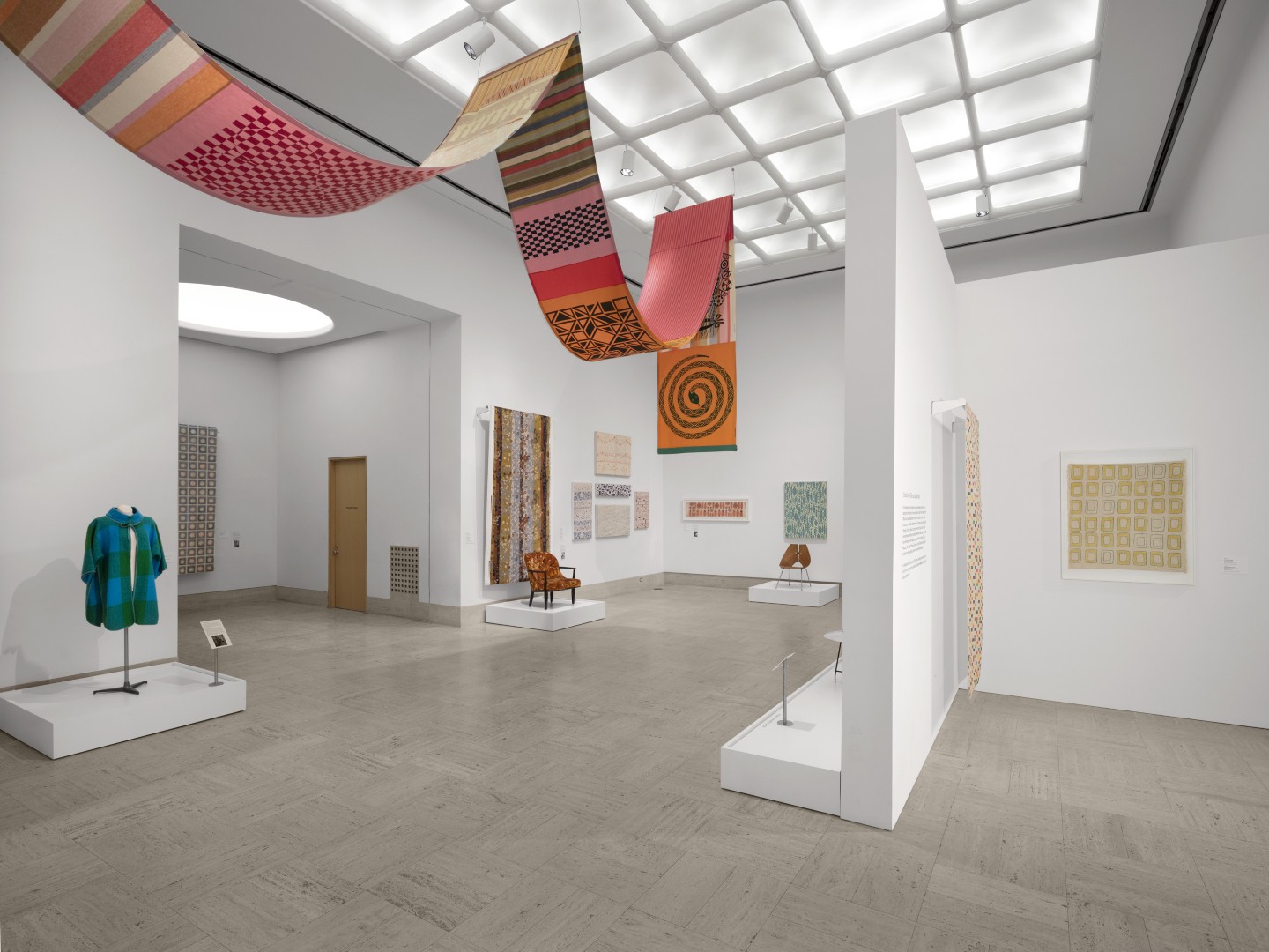 Exhibition detail from “Eventually Everything Connects: Mid-Century Modern Design in the U.S.” at Cranbrook Art Museum. Photo by PD Rearick.