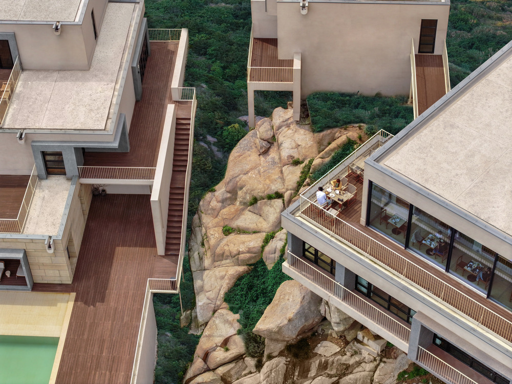 Huanglong Island Lighthouse Hotel by WJ STUDIO