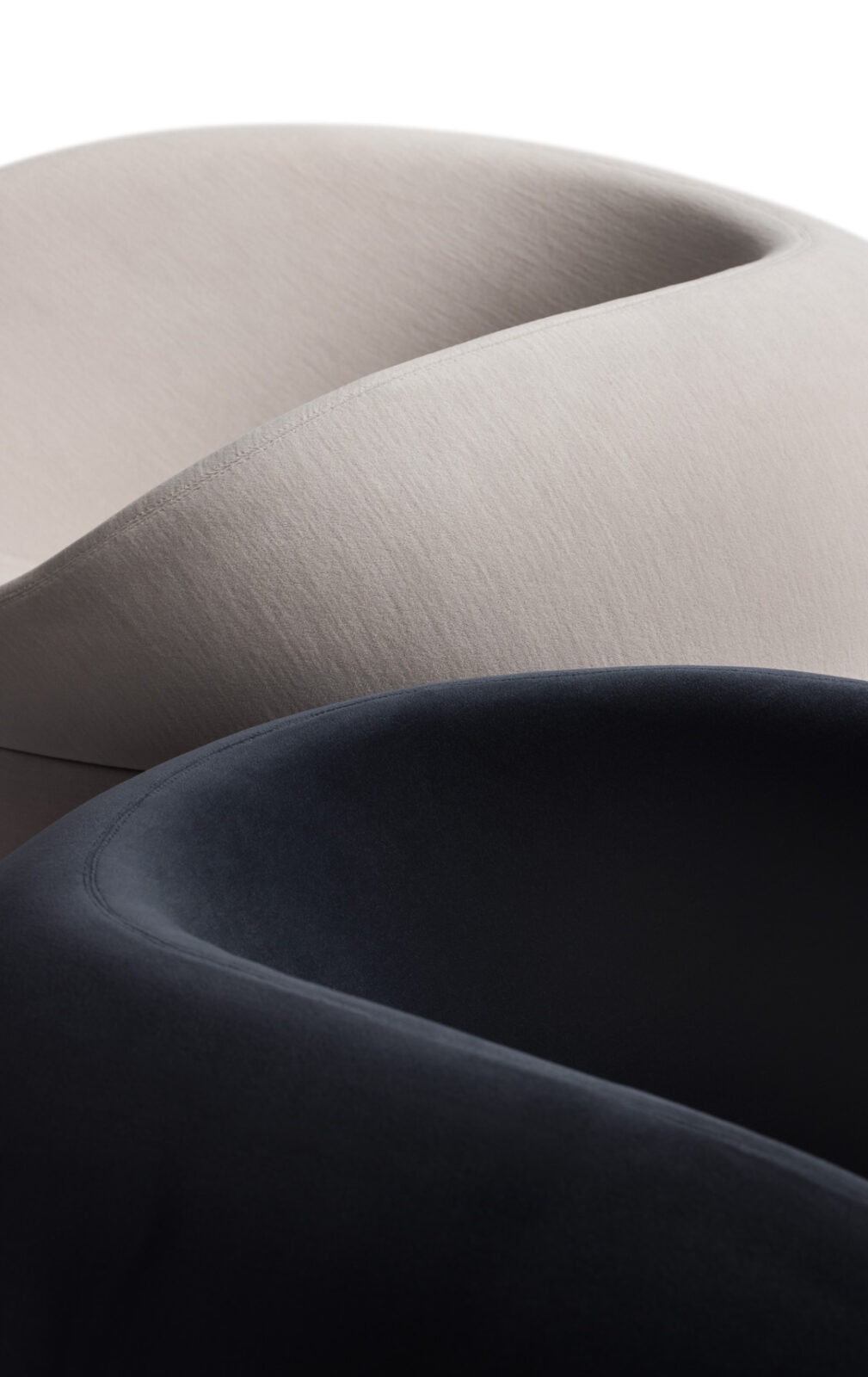 Soft Pastil Chair Brings Iconic 60s Design Back in Velvet