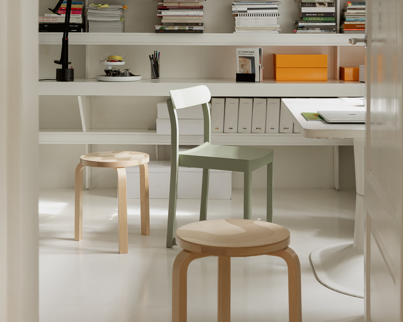 Stools Artek + Marimekko