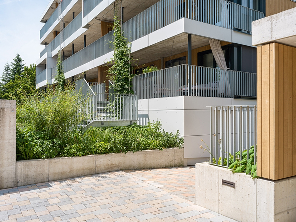 The residences at Brunnenwiesenstrasse are in desperate need of renovation