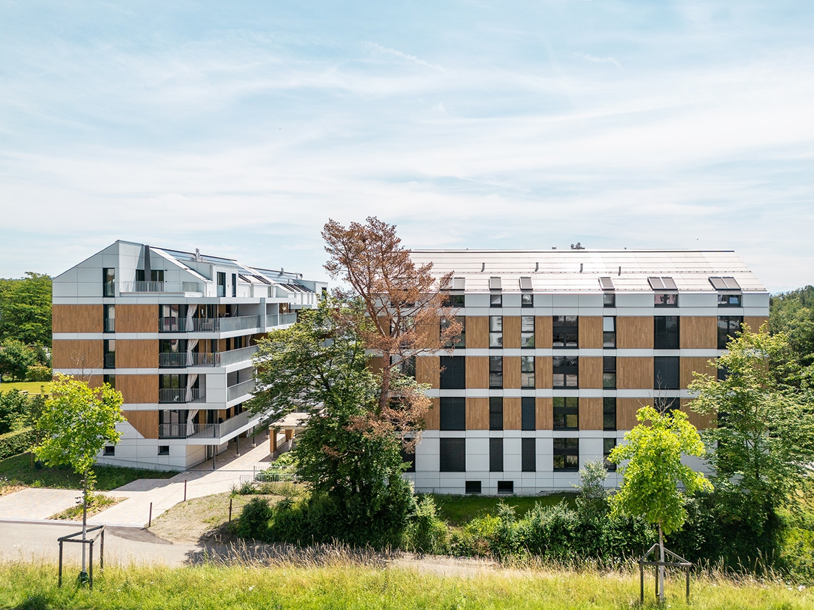 The Brunnenwiesenstrasse renovation project spans over 5 residences
