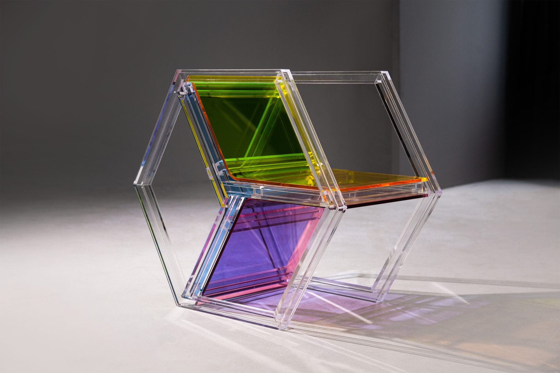 Color Roller is made from three color panels