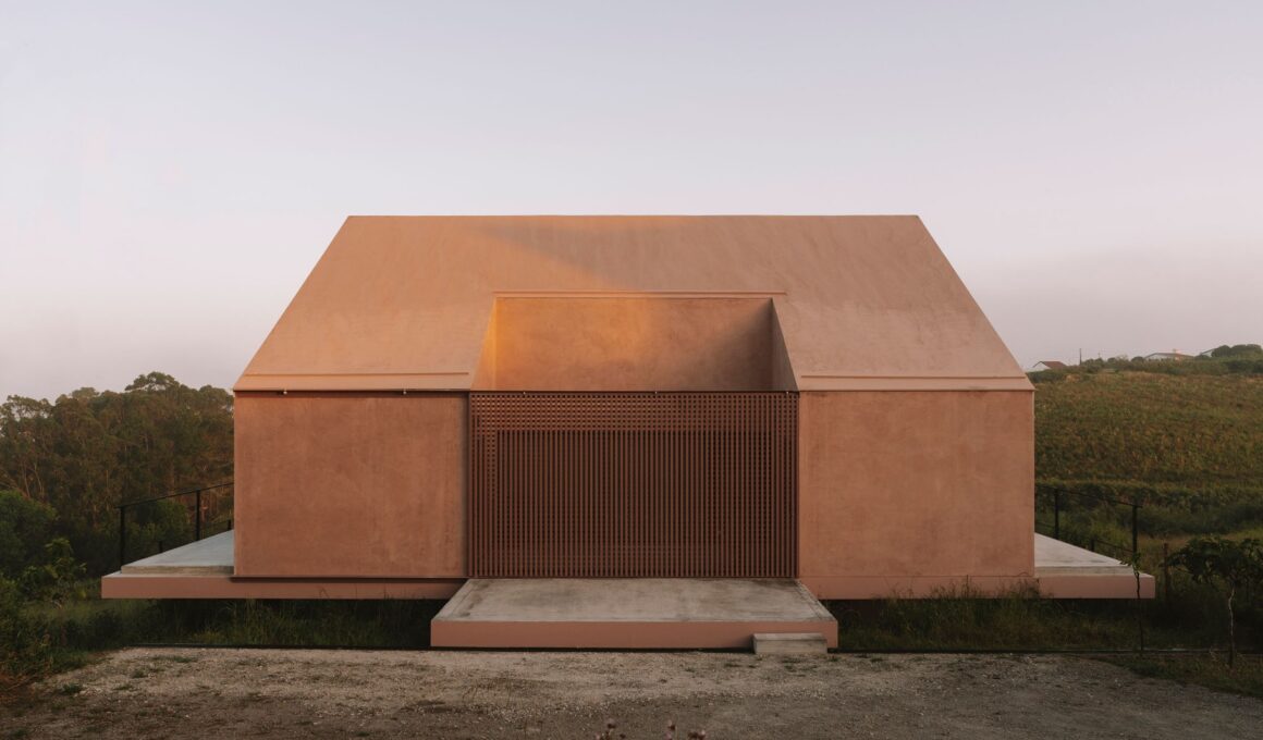 Explore Sustainable House Design in Portugal, Casa Plaj with Pool, Fruit Trees, and Panoramic Atlantic Views