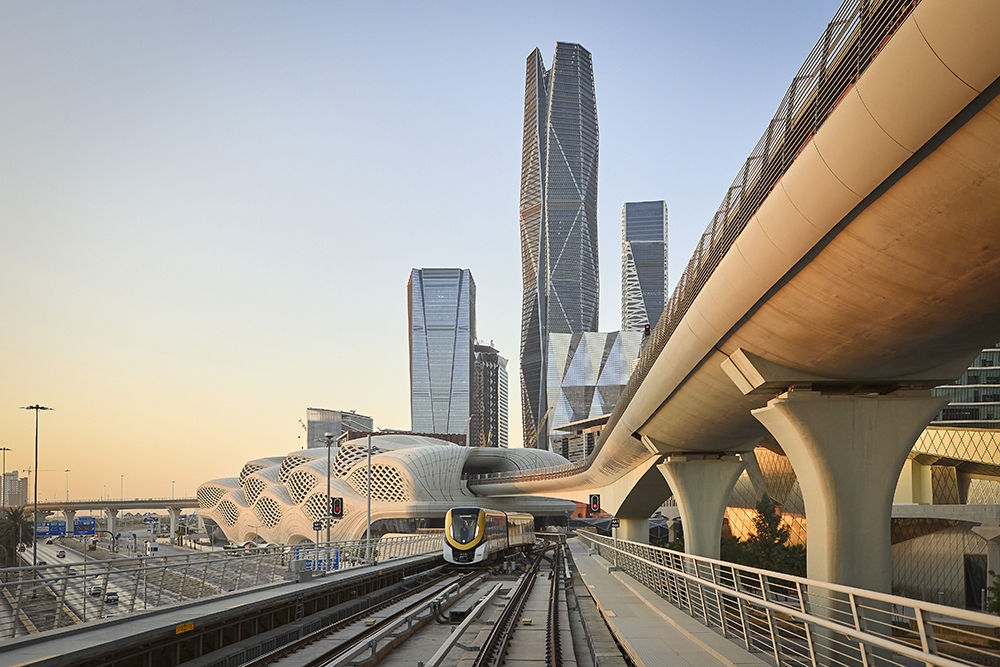 King Abdullah Financial District Metro Station