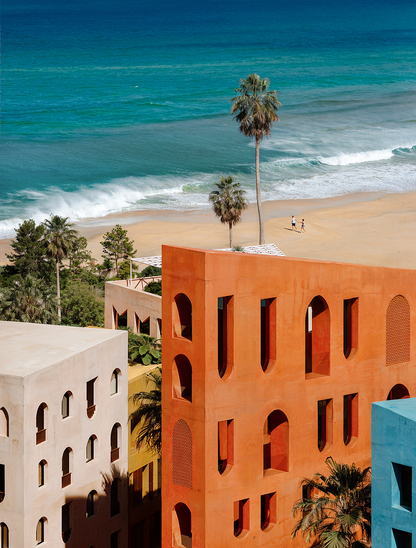 Vlore beach project by Oppenheim architecture