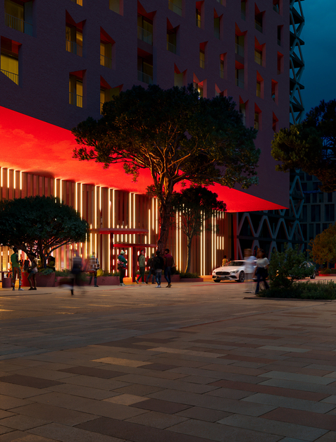 Vlore beach project by Oppenheim architecture