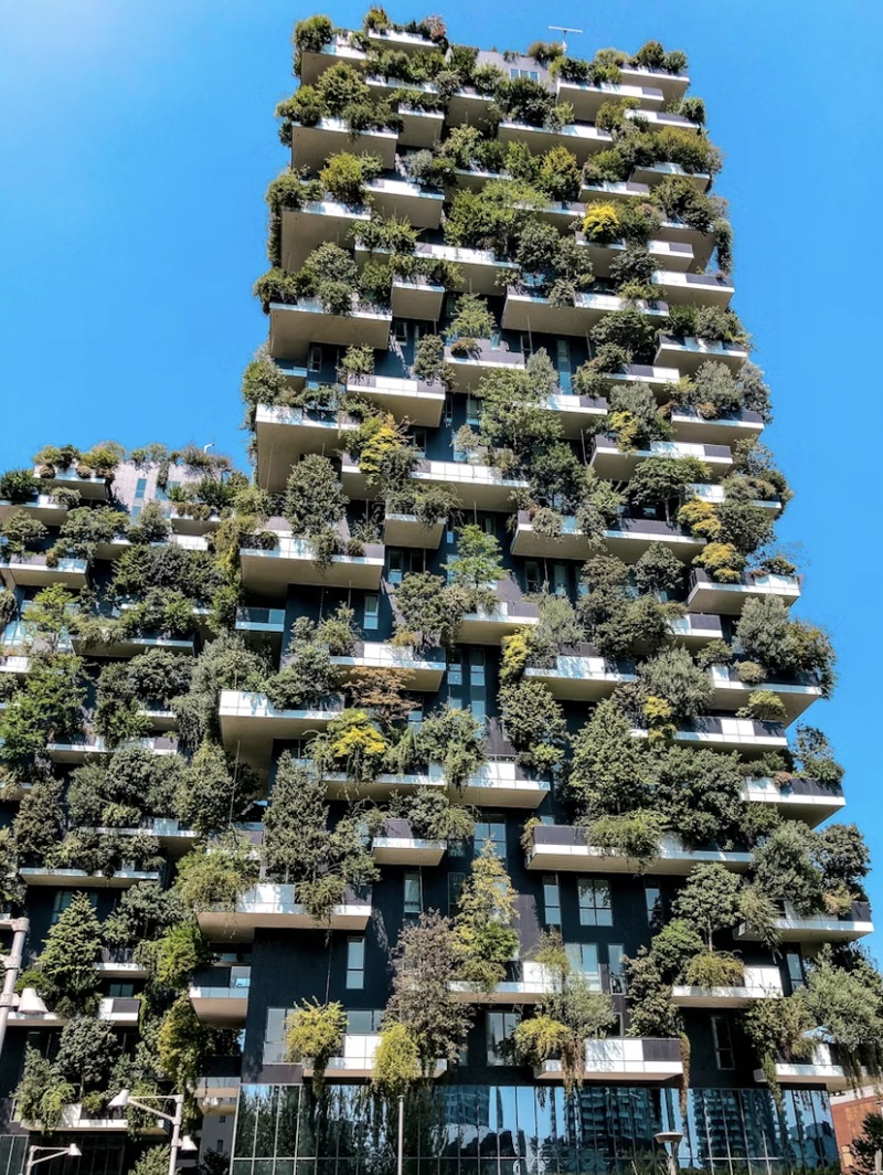 The Bosco Verticale towers in Milan (Credit: Unsplash.com)