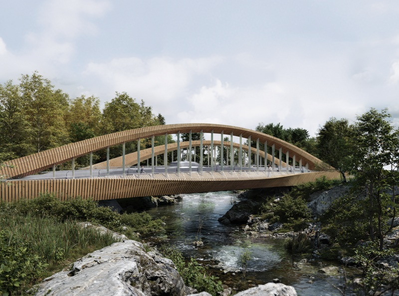 An image showing the Catskill Creek Bridge