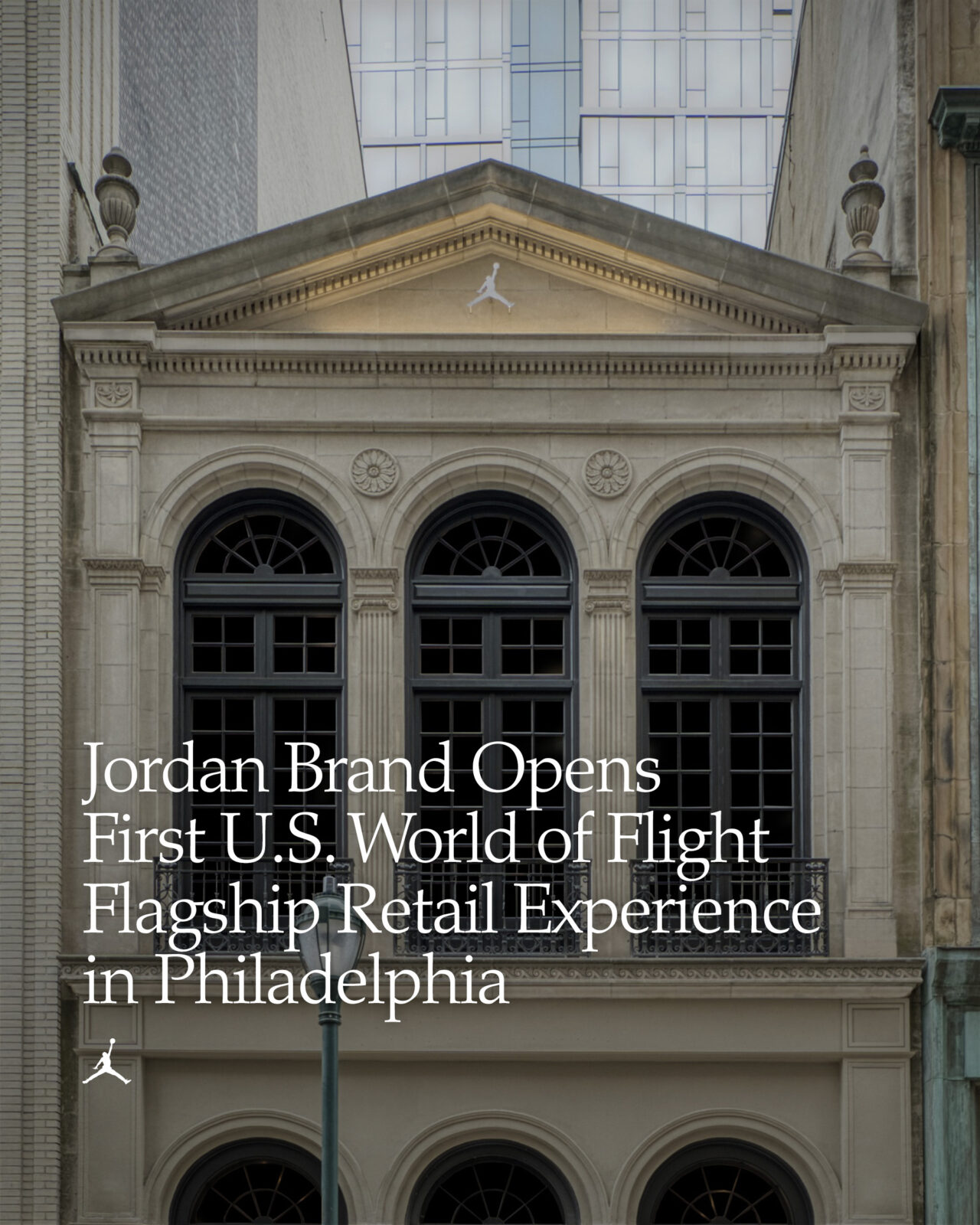 This is the first Jordan Brand storefront opened in the US