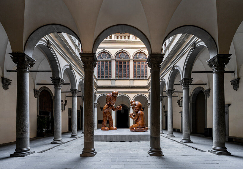 ‘KAWS: THE MESSAGE’, Palazzo Strozzi, Florence, 2025. photo © Ela Bialkowska, OKNO studio © KAWS