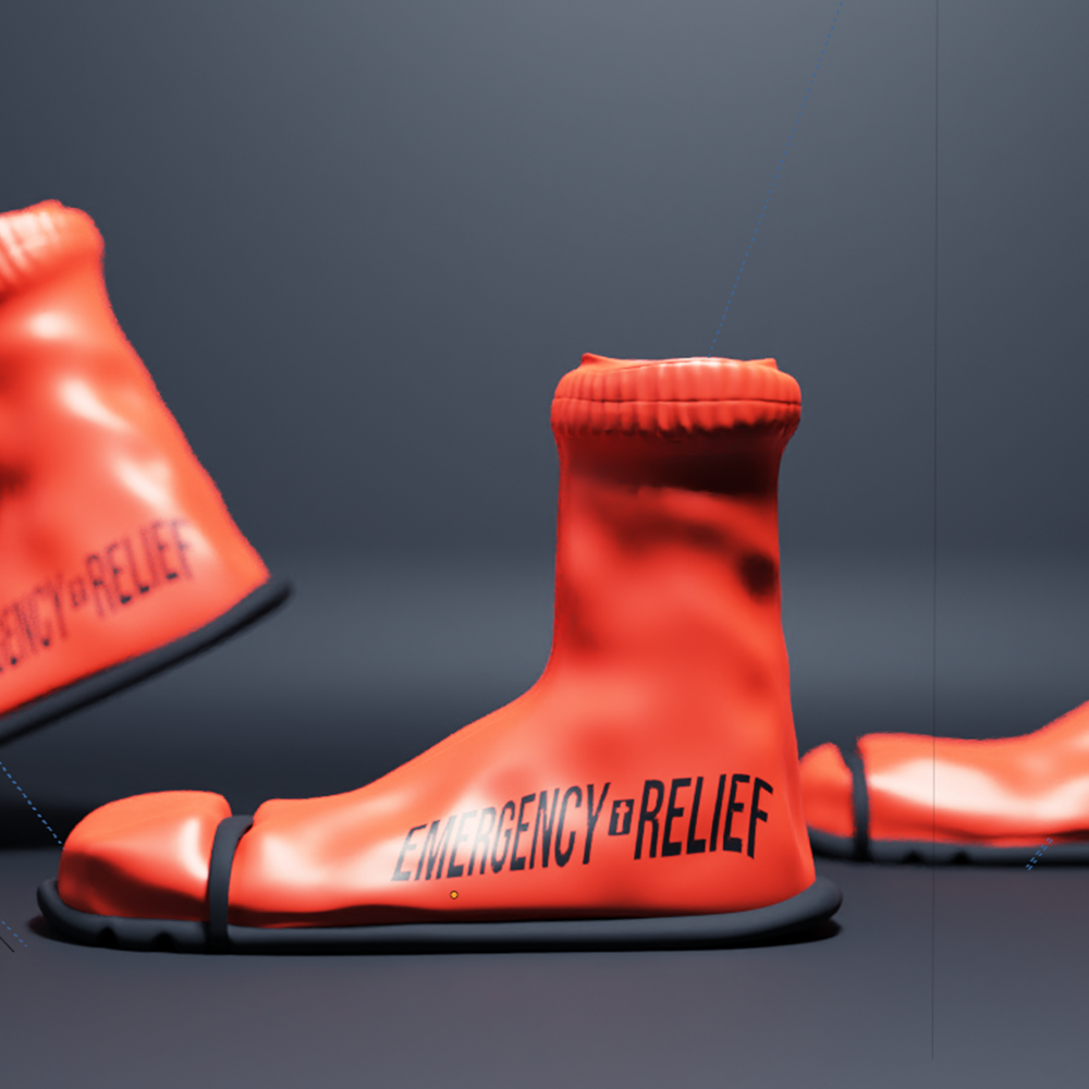 The Emergency Shoe Stepping Up for Dignity in Disaster Relief