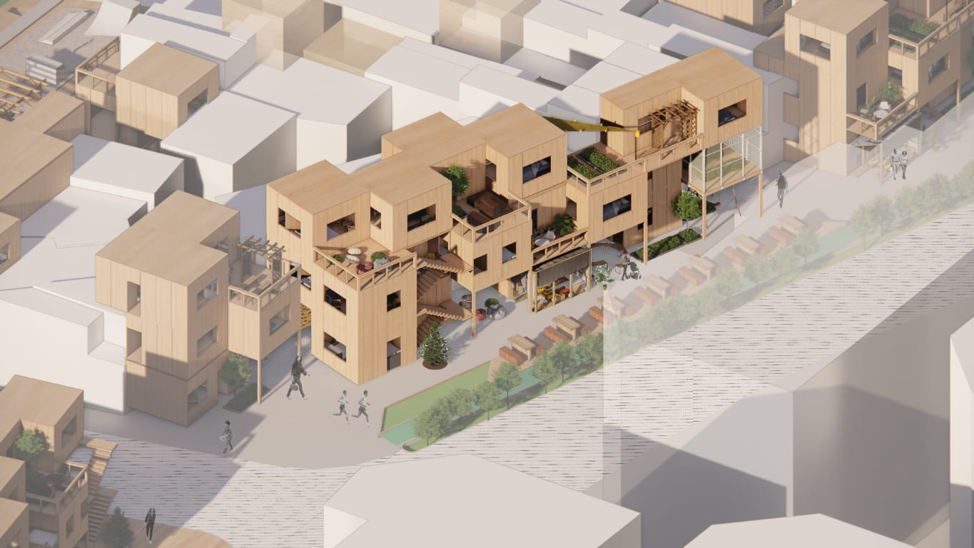 Modular Timber Architecture Offers a Smarter, Faster Way to Build Homes in Vulnerable Urban Areas